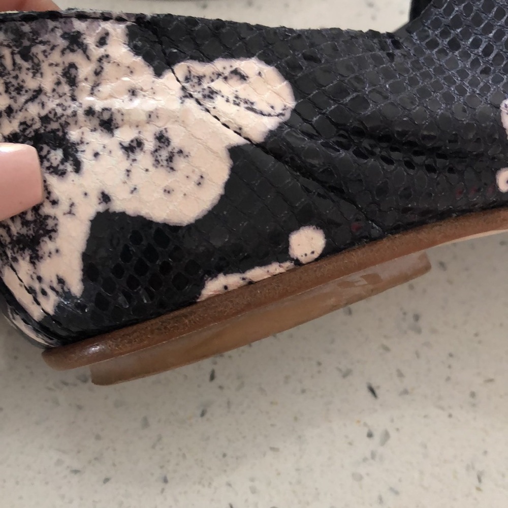 Zero +Maria Cornejo spotted python loafers - image 11